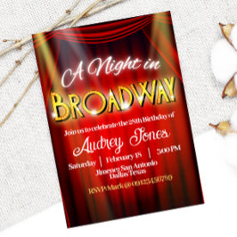 Een Nacht in Broadway Kaart