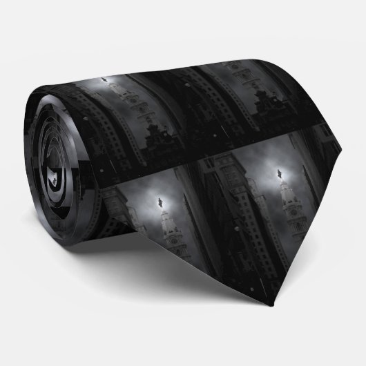 Een nacht in de stad Philly Stropdas (Opgerold)