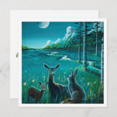 Een nacht in de wei - Mini Print (Voorkant / Achterkant)