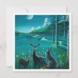 Een nacht in de wei - Mini Print