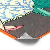 Een nacht in Decadent Paris Art Deco Poster (Hoek)