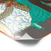 Een nacht in Decadent Paris Art Deco Print Foto Afdruk (Hoek)