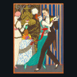 Een nacht in Decadent Paris Art Deco Print Foto Afdruk<br><div class="desc">'s Nachts in Decadent Paris druk. Art Deco print uit 1914. De Franse kunstenaar Georges Barbier was een van de grote illustratoren die in de jaren twintig in Parijs in Frankrijk werkzaam waren. Hij schilderde regelmatig beelden van het Parisiaanse nachtleven. Een nacht in decadent Paris laat een Frans koppel zien...</div>