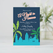 Een nacht in Havana Kaart (Staand voorkant)