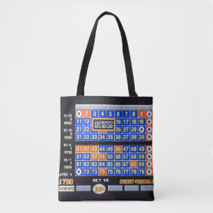 “Eén nacht in het casino” Tote Bag