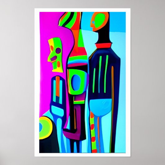 Een nacht in het theater poster (Voorkant)