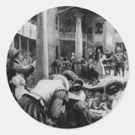 Een nacht in het Wereldbol Stickers