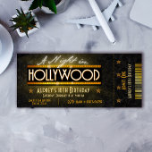 Een nacht in Hollywood Ticket Kaart