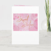 Een nacht in Parijs Roze Goud Eiffeltoren Sweet 16 (Achterkant)