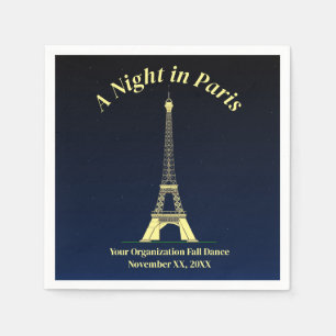 Een nacht in Parijs Servet