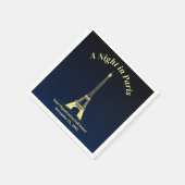 Een nacht in Parijs Servet (Hoek)