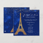 Een nacht in Parijs zweet-zestien Kaart (Voorkant / Achterkant)