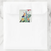 Een nacht met de armen van Verona Vierkante Sticker (Tas)