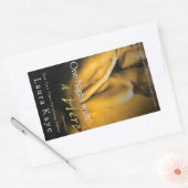 Een nacht met een held van Laura Kaye Rechthoekige Sticker (Envelop)