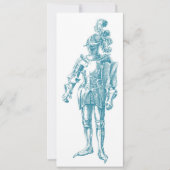 Een nacht om te onthouden - middeleeuwse uitnodigi kaart (Voorkant)