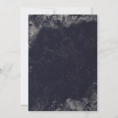 Een nacht onder de sterren Save the Date Flat Kaar (Achterkant)