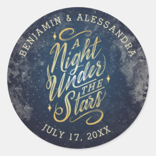Een Nacht Onder de Sterren Stickers