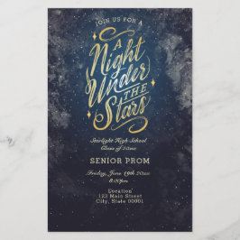 Een nacht onder de uitnodiging van de Stars Event 