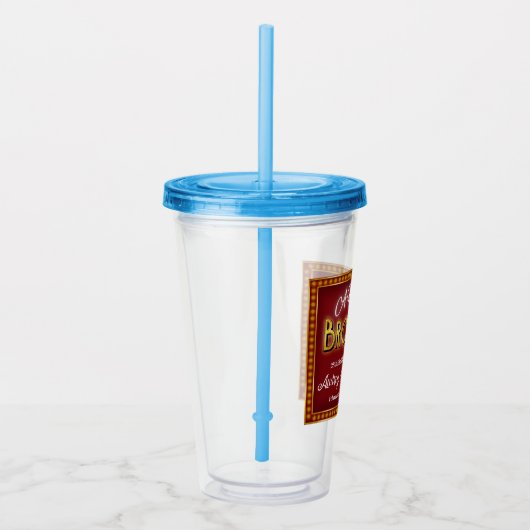 Een nacht op Broadway Acryl Drinkbeker (Rechts)