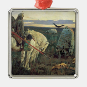 Een nacht op de kruispunten metalen ornament