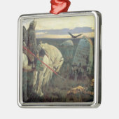 Een nacht op de kruispunten metalen ornament (Links)