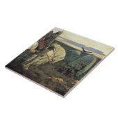 Een nacht op de kruispunten tegeltje (Zijkant)