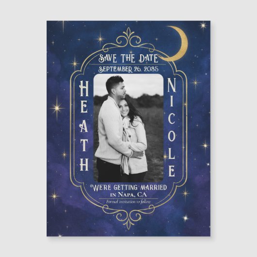 Een nacht tussen de hemelse sterren om de datum te (Voorkant)