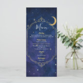 Een Nacht Tussen De Sterren Hemelgewelf Menu (Staand voorkant)