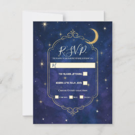 Een nacht tussen de sterren Hemelgewelven RSVP Kaart
