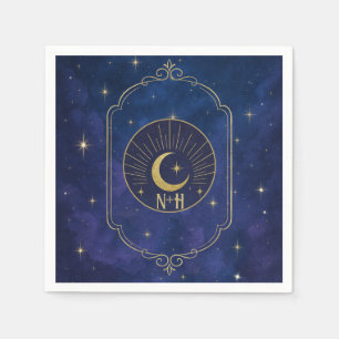 Een nacht tussen de sterren Hemelgewelven Trouwdag Servet