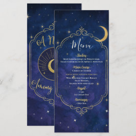 Een nacht tussen de sterren hemelse hemel menu