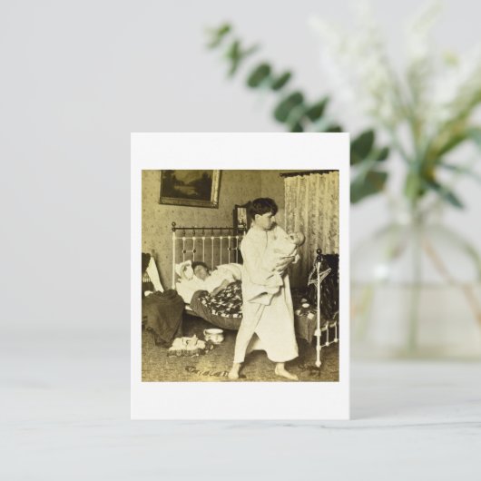 Een nacht van de Arbeid 1901 Briefkaart (Staand voorkant)