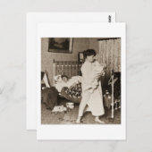 Een nacht van de Arbeid 1901 Briefkaart (Voorkant / Achterkant)