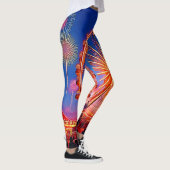 Een nacht van feestelijk licht ontwerp leggings (Rechts)
