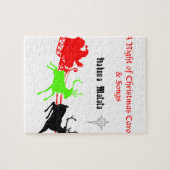 Een nacht van kerstliederen en kerstliederen Hakun Legpuzzel (Horizontaal)