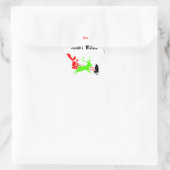 Een nacht van kerstliederen en kerstliederen Hakun Ster Sticker (Tas)