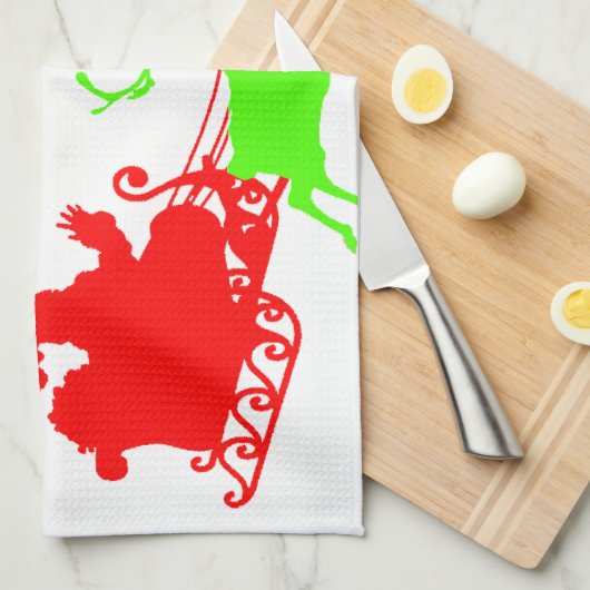 Een nacht van kerstliederen en kerstliederen Hakun Theedoek (Quarter Fold)