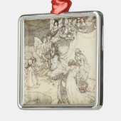 Een nachtdagdroomfeest metalen ornament (Links)