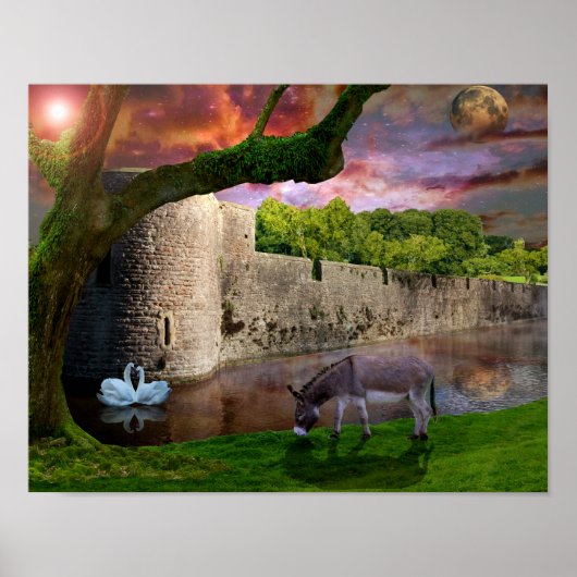 Een nachtdromen van de midzomernacht poster (Voorkant)