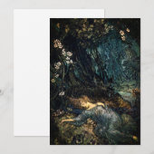 Een nachtdroombeeld in de Midzomer Kaart (Voorkant / Achterkant)