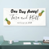 Een nachtelijke anananas repesial Dinner Banner (Beurs)