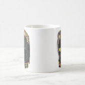 Een nachtmerrie in de duisternis van de straat koffiemok (Center)