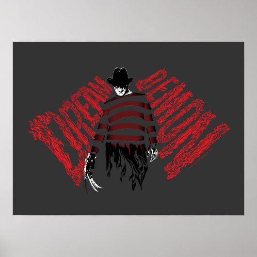 Een nachtmerrie op Elm Street | Dream Demon Freddy Poster (Voorkant)