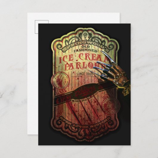 Een nachtmerrie op Elm Street | IJskap van Springw Feestdagenkaart (Voorkant / Achterkant)