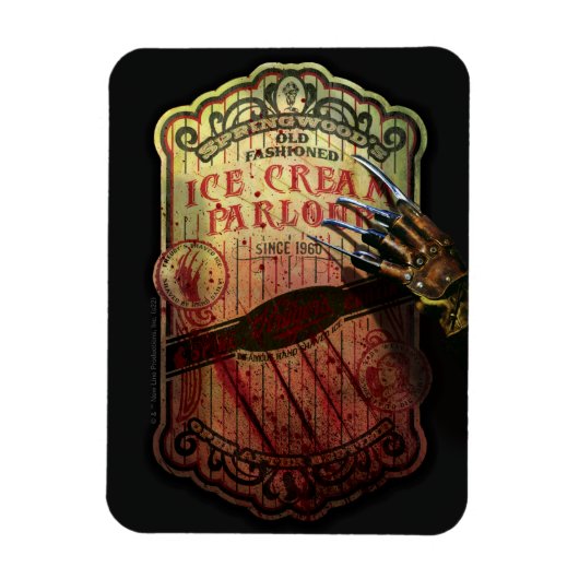 Een nachtmerrie op Elm Street | IJskap van Springw Magneet (Verticaal)