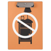 Eén nachtstandaard klembord (Voorkant)