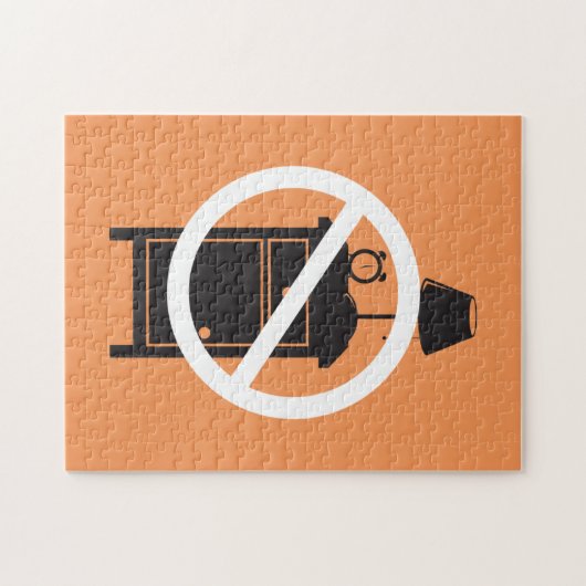 Eén nachtstandaard legpuzzel (Horizontaal)