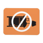 Eén nachtstandaard magneet (Horizontaal)