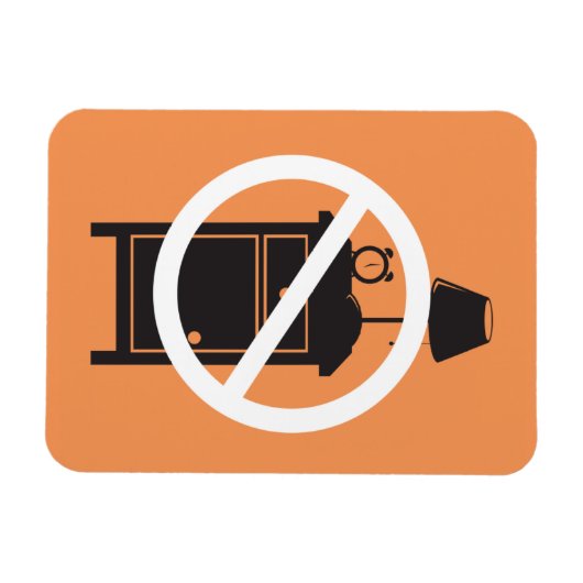 Eén nachtstandaard magneet (Horizontaal)