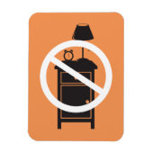 Eén nachtstandaard magneet (Verticaal)